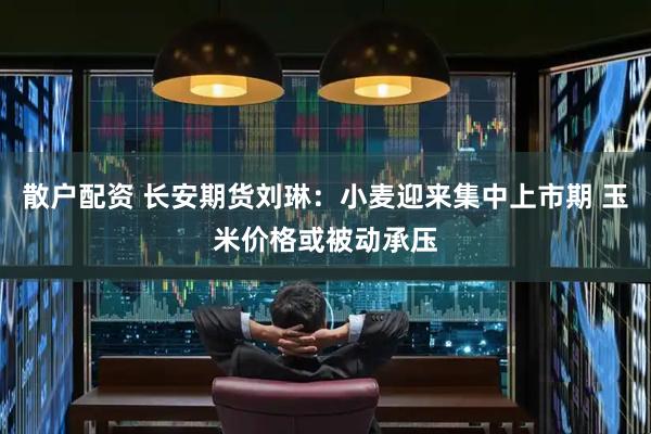 散户配资 长安期货刘琳：小麦迎来集中上市期 玉米价格或被动承压